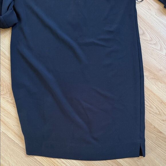Jones New York Black Shirt Utility Dress size 4 Stretch - Picture 5 of 5